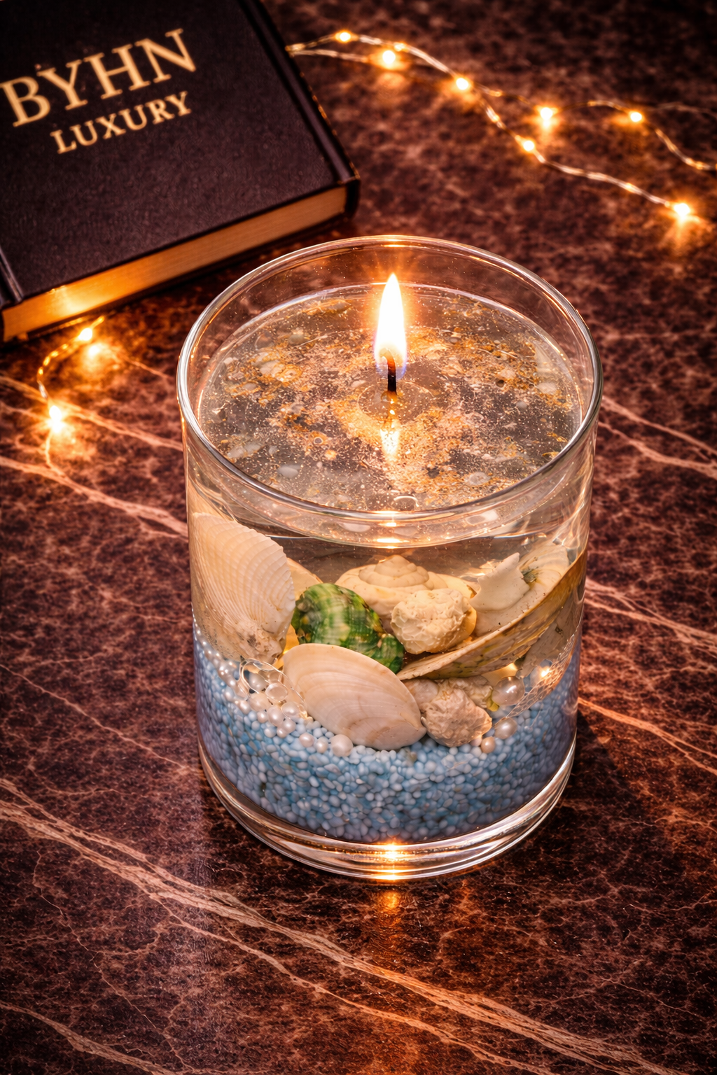 Seashell Candle | Ocean Inspired Candle | Beach Decor Candle | Coastal Home Decor | Handmade Gift for Her