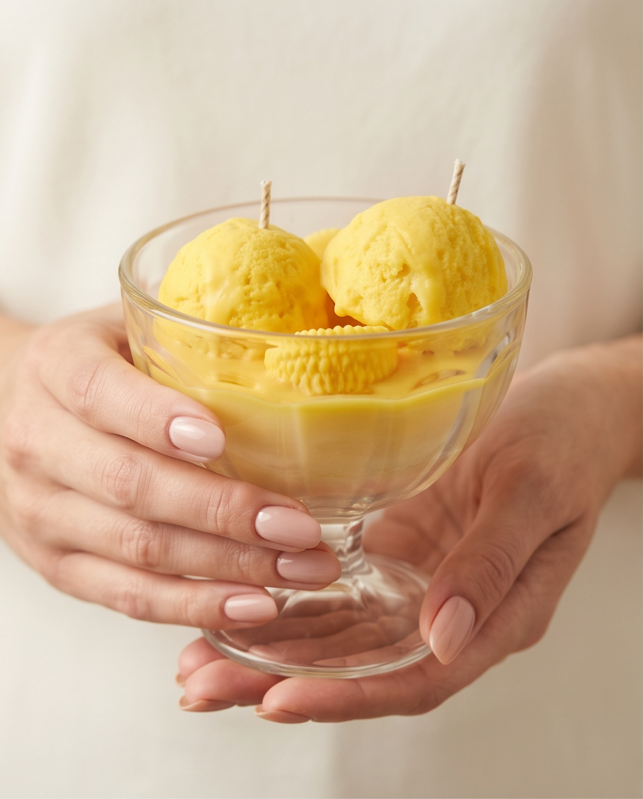 Zitronen-Sorbet Traum