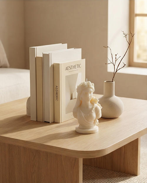 Classic Goddess Bust Candle – Elegant Artistic Decor