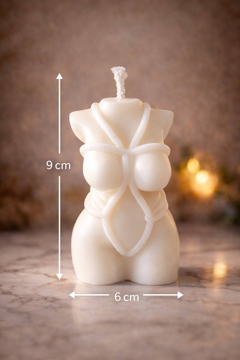 Elegant Body Sculpture Candle – Modern Art Decor