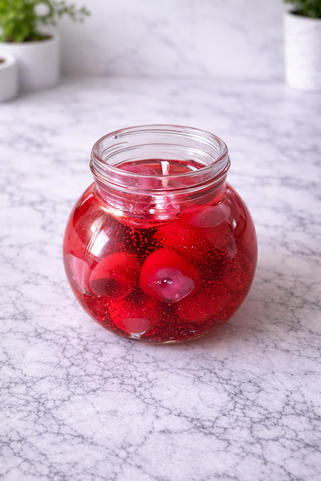 Cherry Jar Candle | Handmade Fruit Candle | Cherry Soy Wax Candle | Aesthetic Candle | Gift for Her | Home Decor