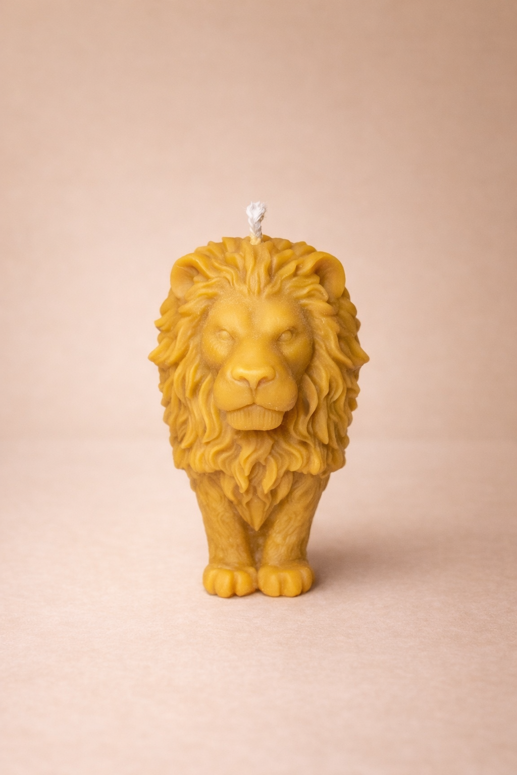 Lion Candle | Golden Lion Candle | Animal Candle | Handmade Decorative Candle | Unique Gift