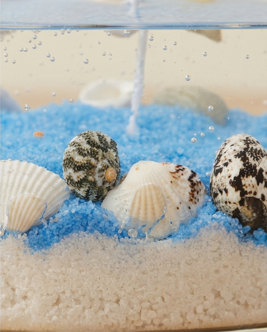 Ocean Seashell Candle | Beach Decor Candle | Coastal Home Decor | Handmade Ocean Candle | Gift for Her