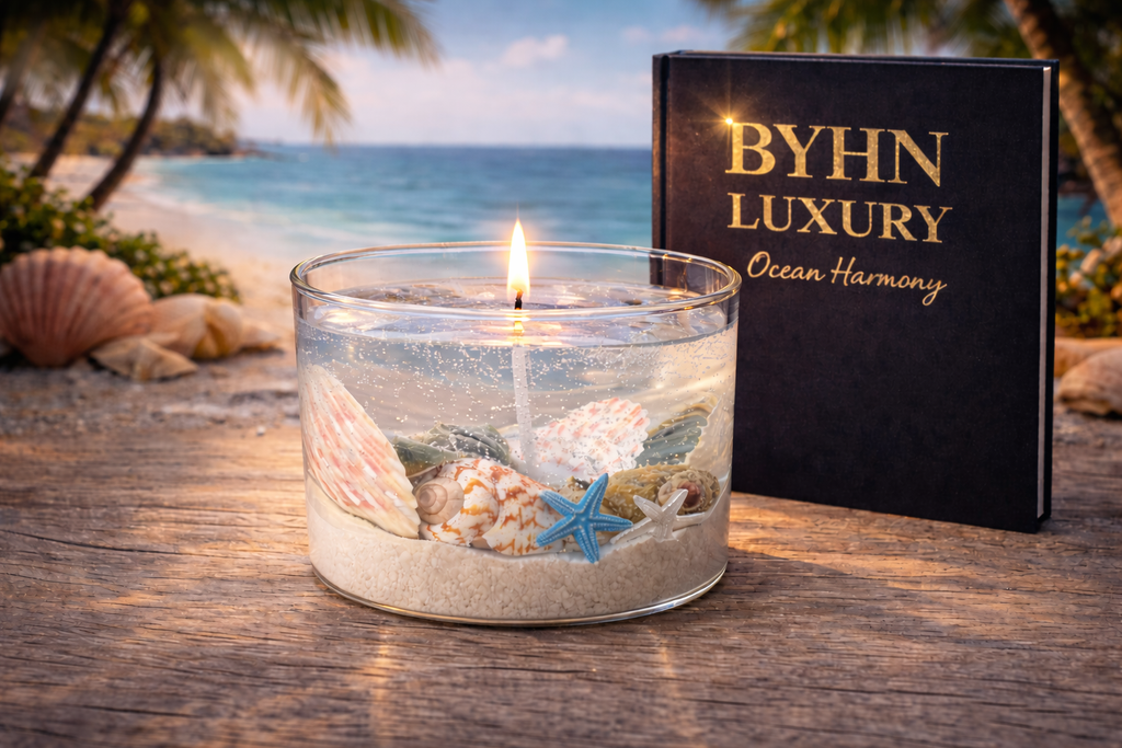 Ocean Seashell Candle | Beach Decor Candle | Coastal Home Decor | Handmade Ocean Candle | Gift for Her