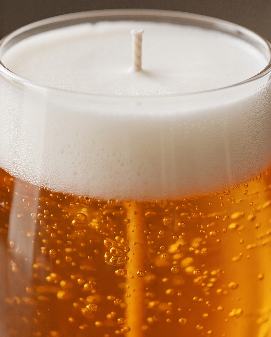 Bier Gelkerze