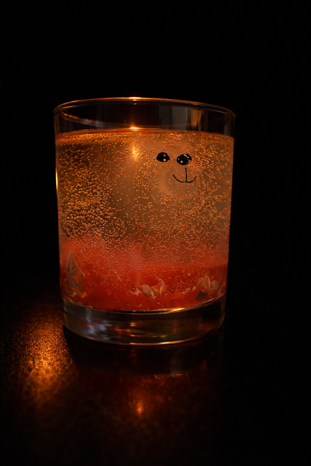 3D Crystal Teddy Bear Gel Candle – Handmade Luxury Decorative Glass Candle