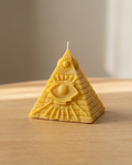 Illuminati Pyramid Candle