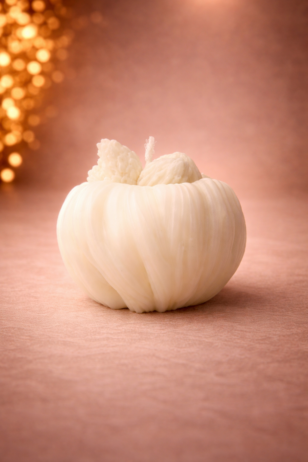 Engel Kerze - Schlafender Engel - Weihnachtsdeko Idee