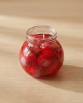 Cherry Jar Candle | Handmade Fruit Candle | Cherry Soy Wax Candle | Aesthetic Candle | Gift for Her | Home Decor