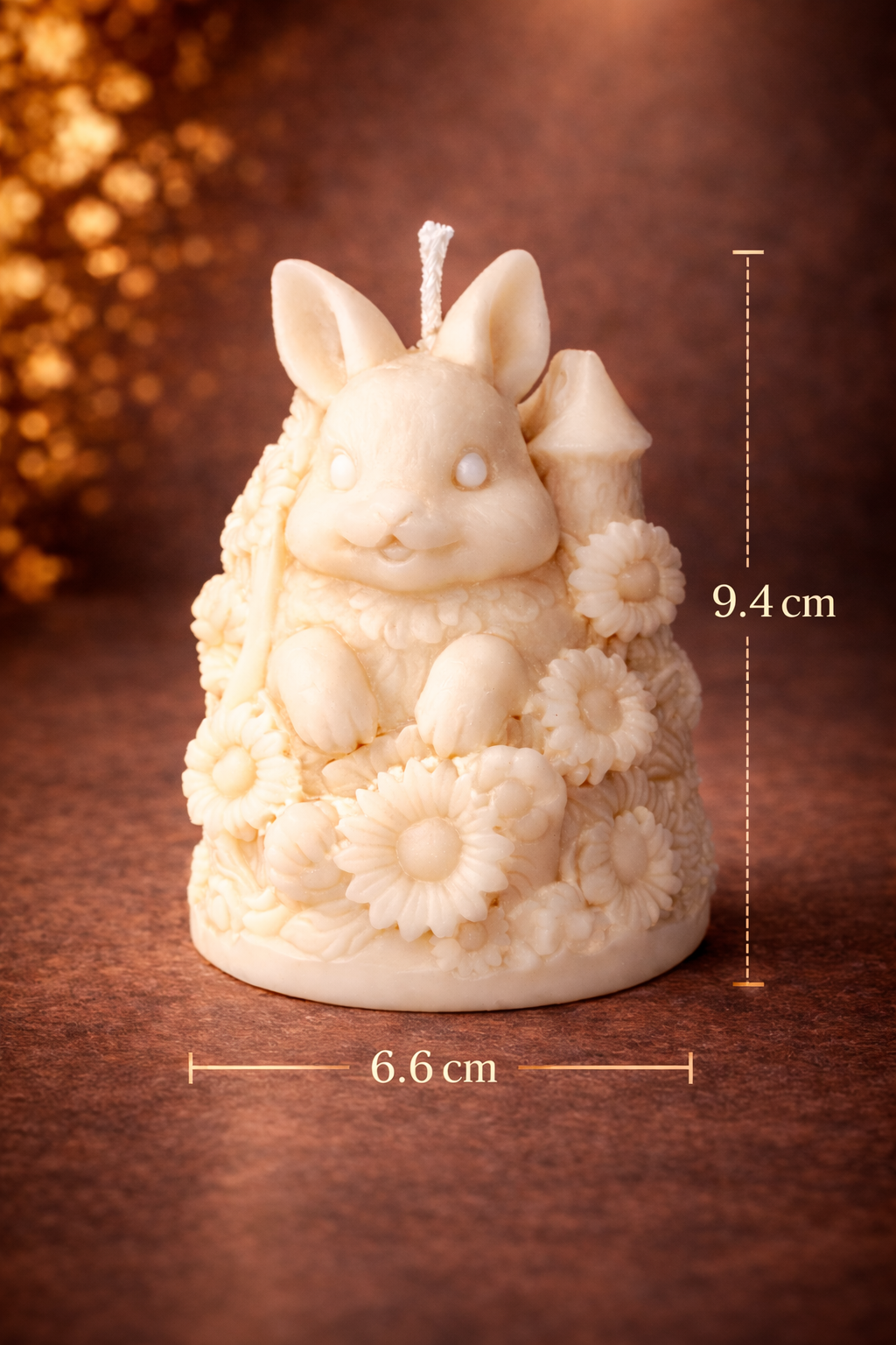Süesse Osterhase Kerze, Dekoration für das Osterfest