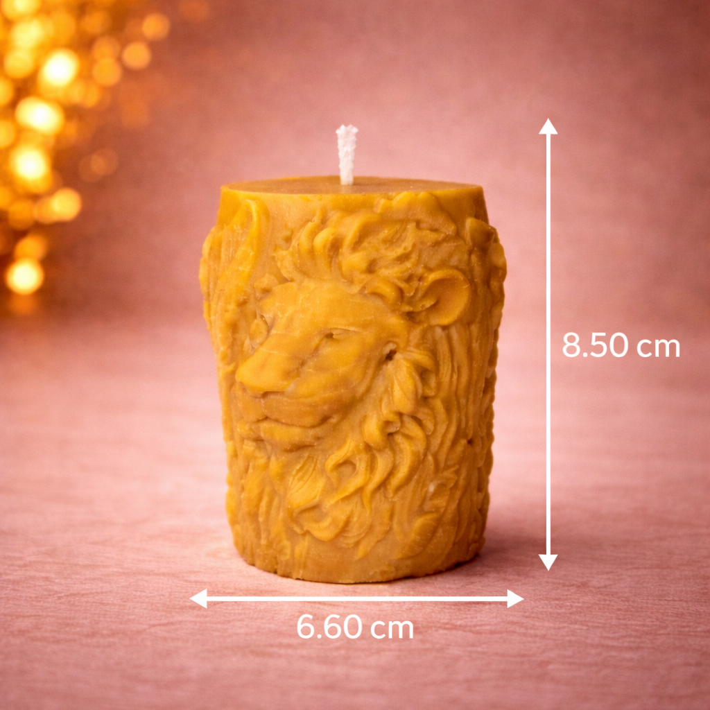 Lion Candle | Lion King Candle | Handmade Animal Candle | Unique Home Decor | Lion Statue Candle