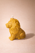 Lion Candle | Golden Lion Candle | Animal Candle | Handmade Decorative Candle | Unique Gift