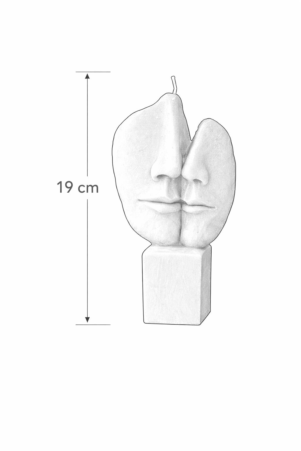 Dual Soul Candle – 19 cm