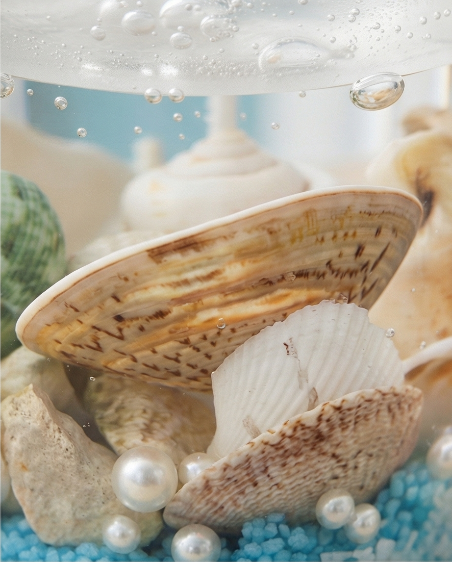Seashell Candle